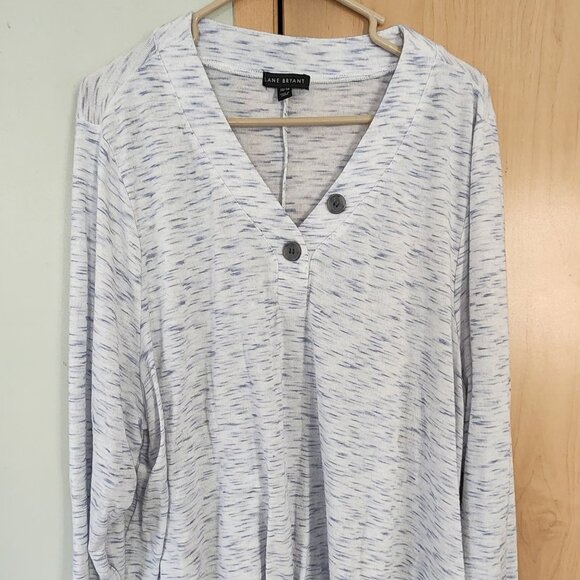 Blue & White Top - Picture 1 of 2